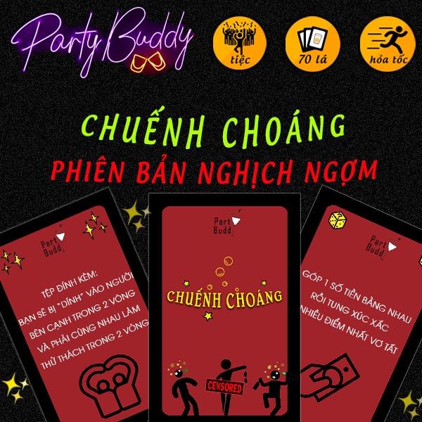 Bộ bài drinking card Chuếnh Choáng - Phiên bản 21+