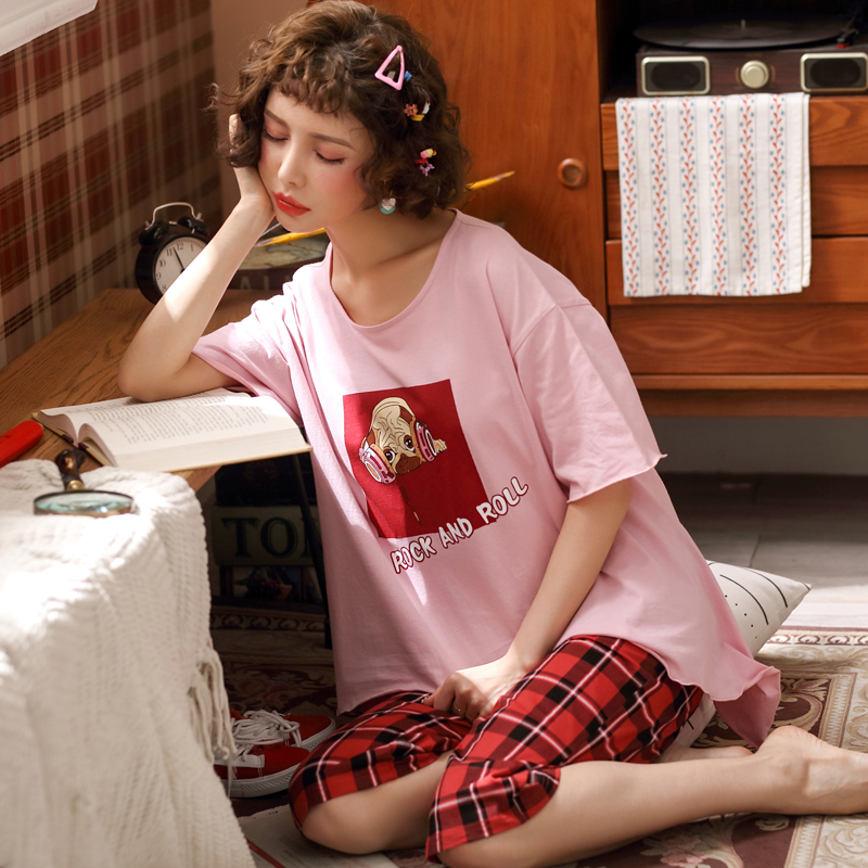 Đồ mặc nhà cotton quần lửng 6622