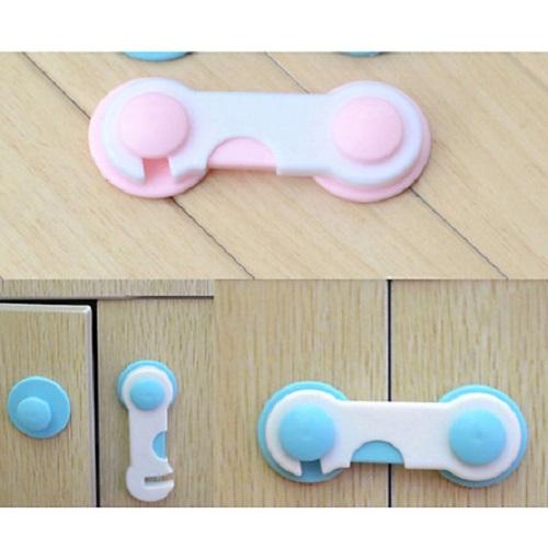 Khoá Chặn Cửa Tủ , Tủ Lạnh Bảo Vệ An Toàn Cho Bé - Xanh - Hàng Chất Lượng