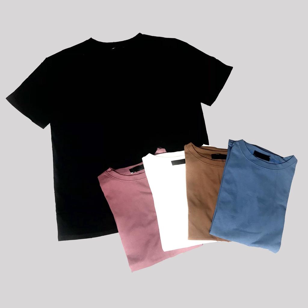 Áo thun phông trơn tay lỡ Minzu unisex nam nữ form rộng dáng dài oversize ATMZ03