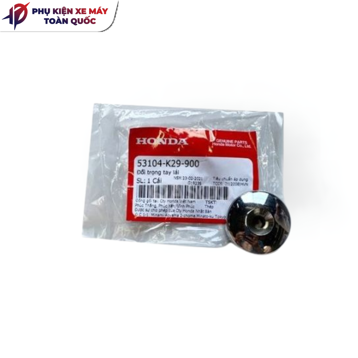 Gù đối trọng tay lái HONDA SH MODE 125 -53104K29900