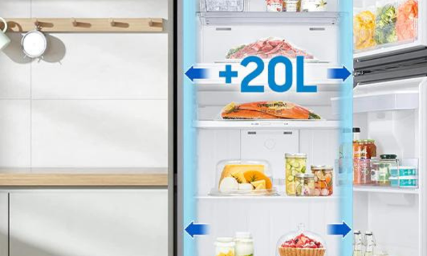Tủ lạnh Samsung Inverter RT35CG5424B1SV - Mở rộng không gian lưu trữ