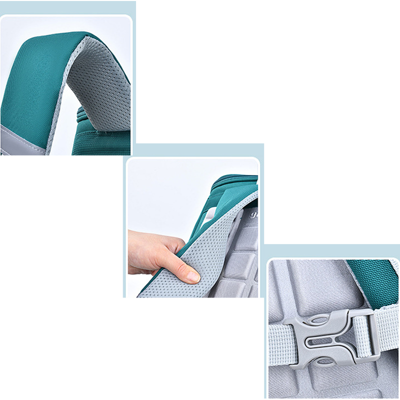 Balo chống gù dáng hộp cho bé gái, ,balo học sinh tiểu học siêu dễ thương HS1108