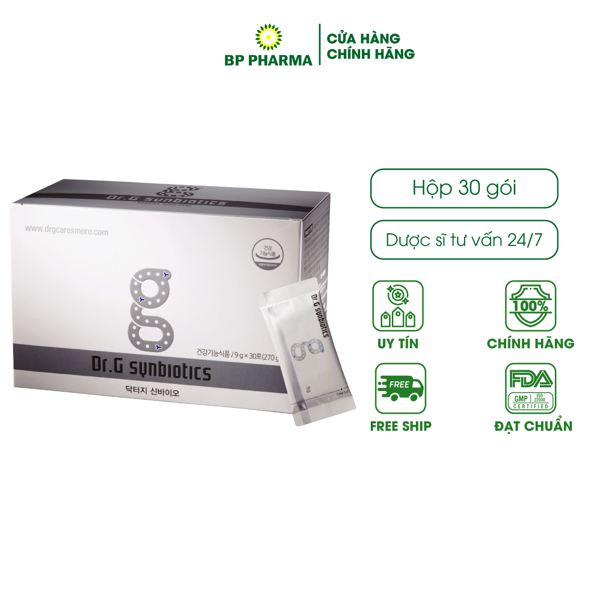 Thực phẩm bảo vệ sức khỏe DR.G SYNBIOTICS