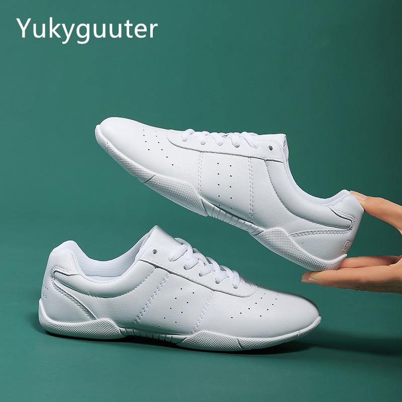 Trẻ Em Giày Trẻ Em Thi Đấu Thể Dục Nhịp Điệu Giày Đế Mềm Tập Thể Hình Giày Thể Thao Jazz Vuông Hiện Đại Bé Gái Bé Trai Giày Khiêu Vũ Color: bg 594 White Shoe Size: 35