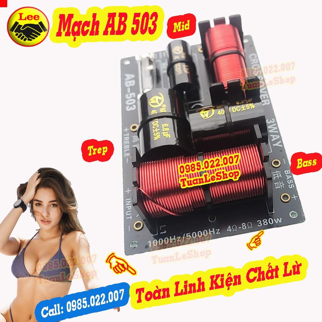 MẠCH 3 LOA AB 503 – MẠCH 1 BASS 1 MID 1 TREP - GIÁ 1 MẠCH LOA AB503