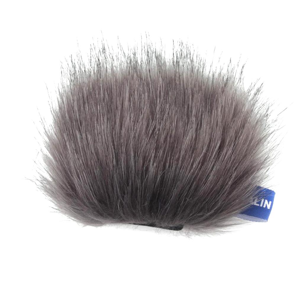 Milageto Ngoài Trời Mic Lông Kính Chắn Gió Bịt Dành Cho Máy Ghi Âm Tascam DR-05 Micro Stereo