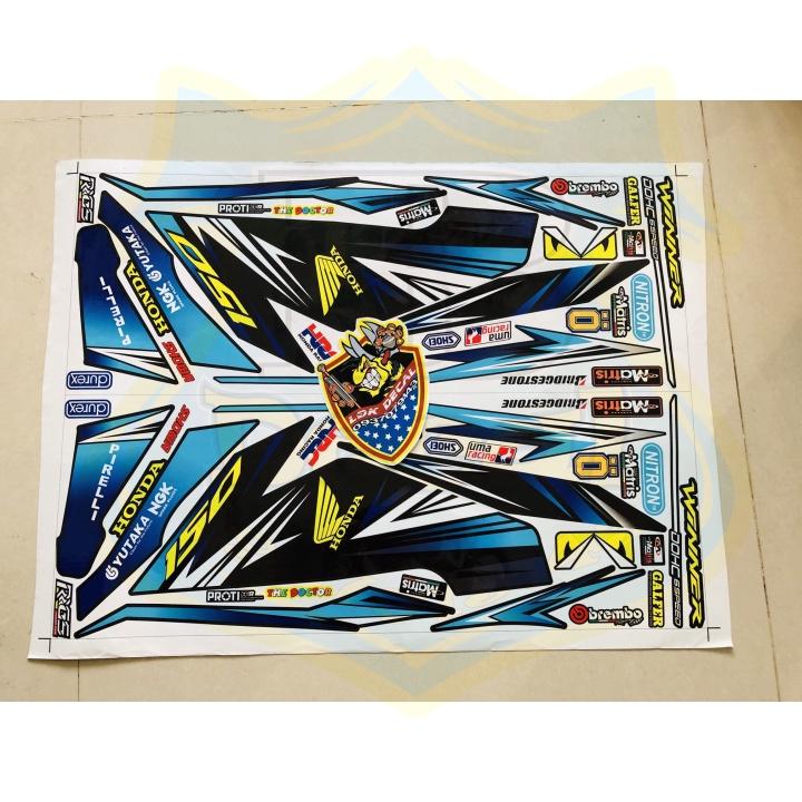 Tem rời dành cho winner xanh đen