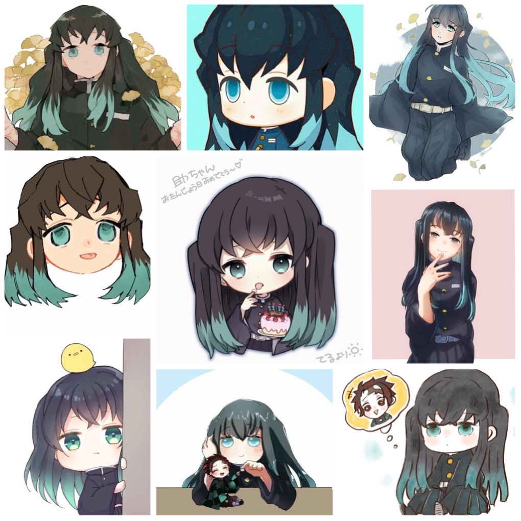 Set 60 Sticker Tokitou Muichirou