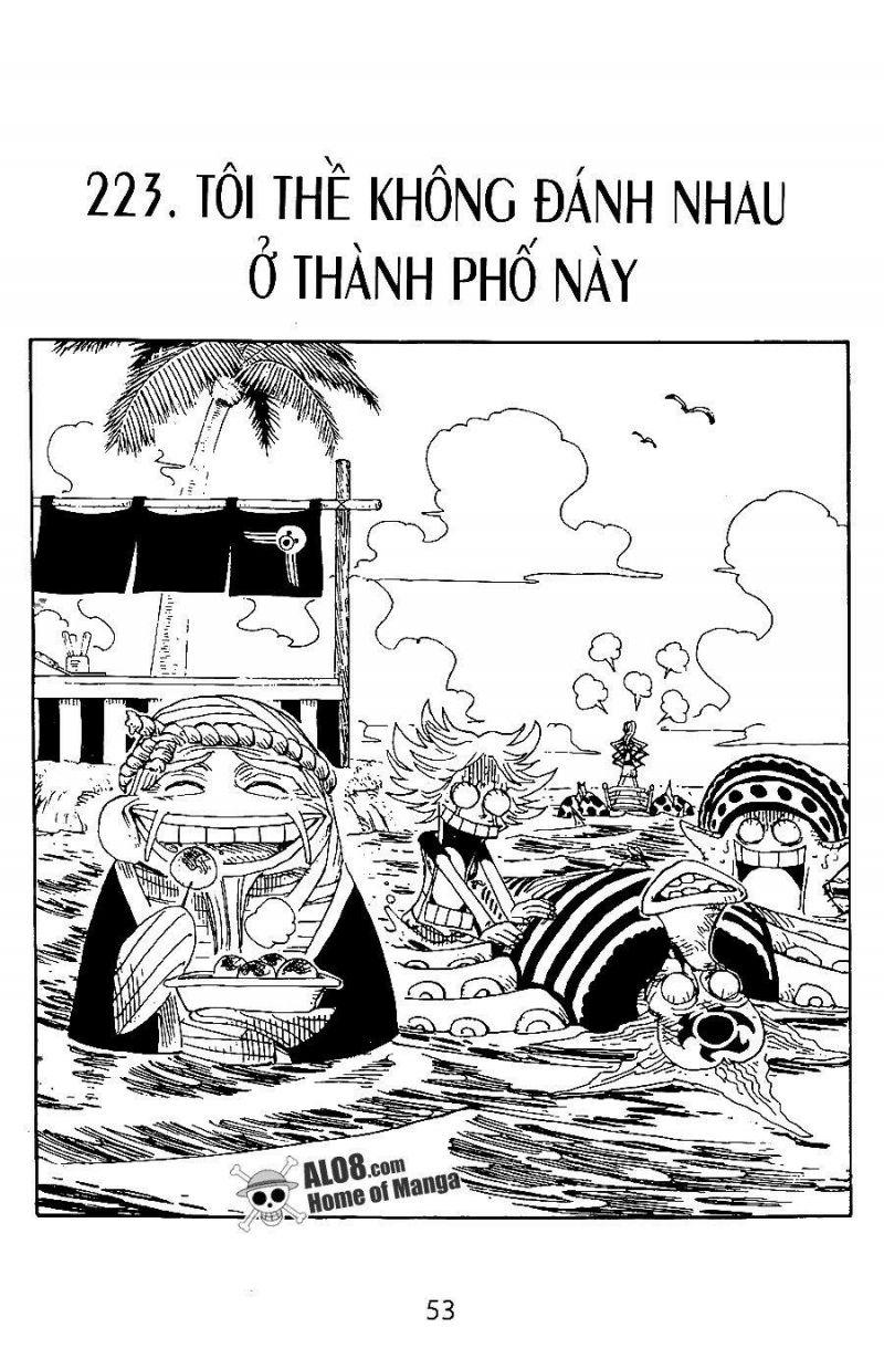 đảo hải tặc - one piece chapter 223 1