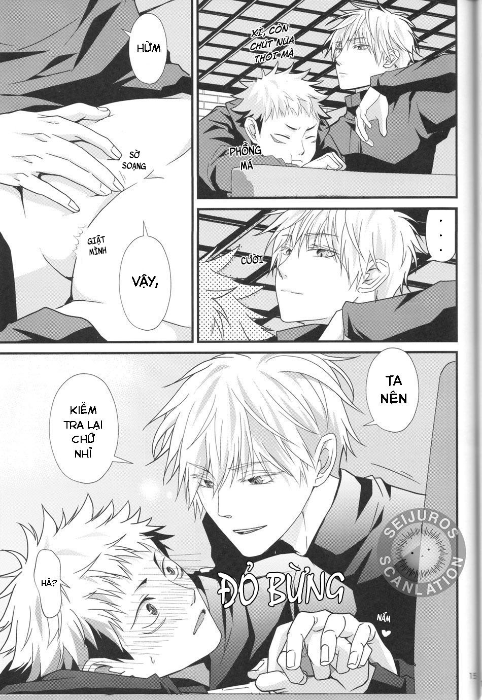 bài kiểm tra cuối kỳ của thầy gojo chapter 0 15