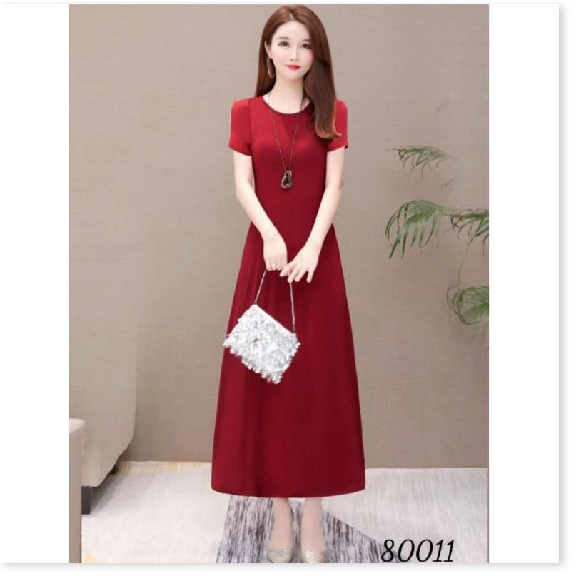 ĐẦM ĐŨI QUÃNG CHÂU,CHẤT LIỆU THOÁNG MÁT,HỌA TIẾT TRƠN NHƯNG KHÔNG KÉM PHẦN SANG TRỌNG LANA FASHION