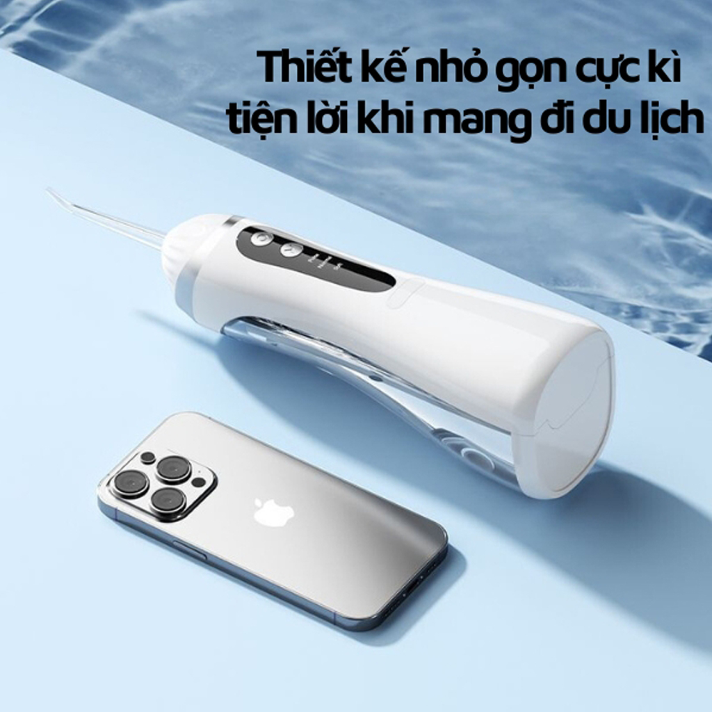 Máy tăm nước SeaSy A16 chăm sóc răng miệng toàn diện, hiệu quả ngay tại nhà với thiết kế trẻ trung - Hàng Chính Hãng