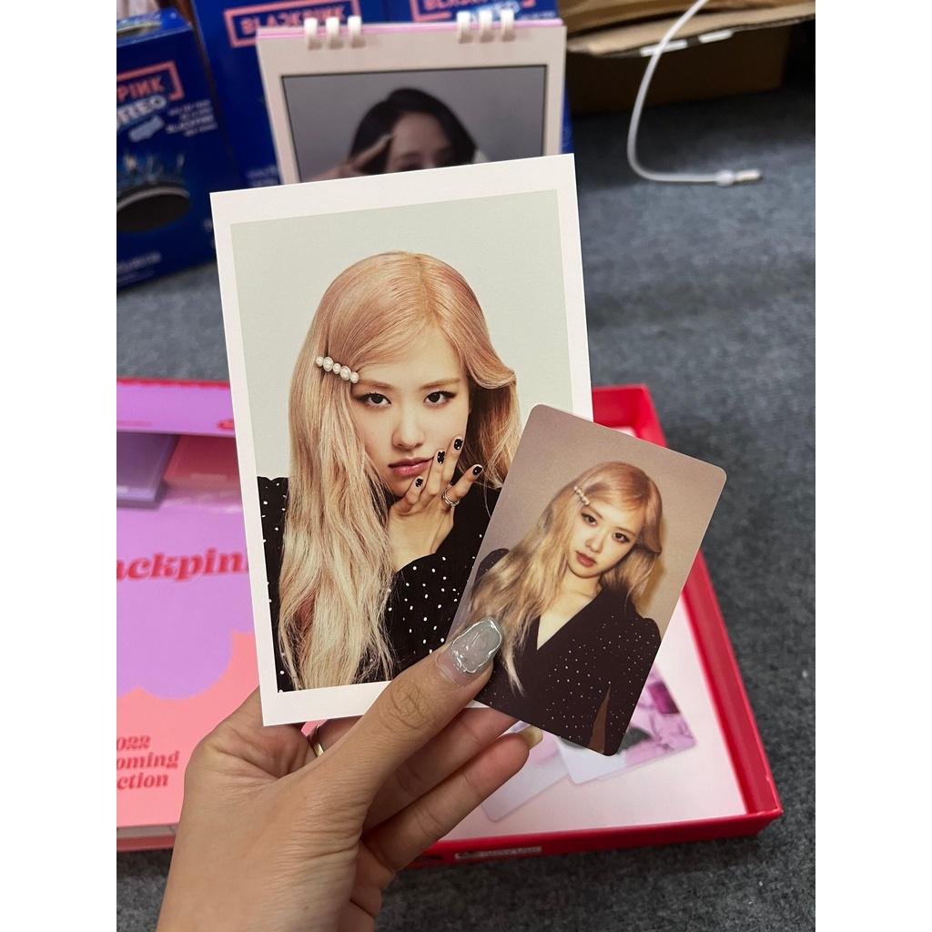 Photocard BLACKPINK Welcoming Collection 2022 (Thẻ bo góc BLACKPINK chào năm 2022)