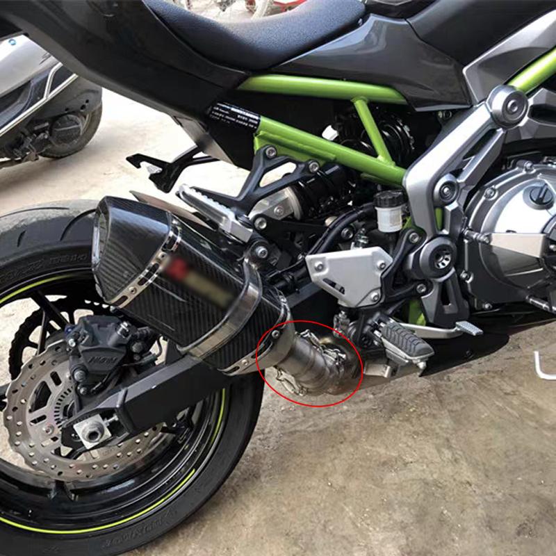 Ống Xả Nhiệt Bằng Thép Không Gỉ Cho Xe Mô Tô Kawasaki Z900Rs 2017-2020 2018 2019 2020