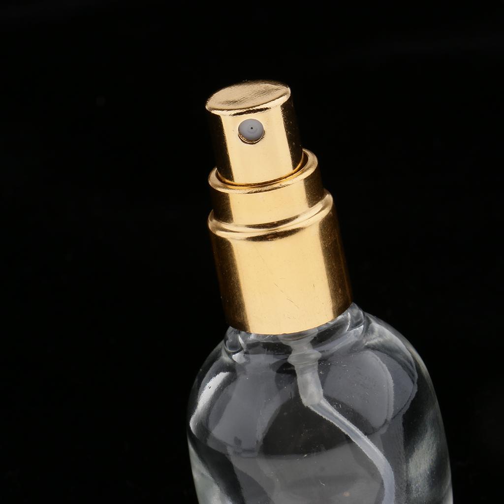 Travel Empty Glass Essential Oil Perfume  Spray Bottles 10ml 6ml