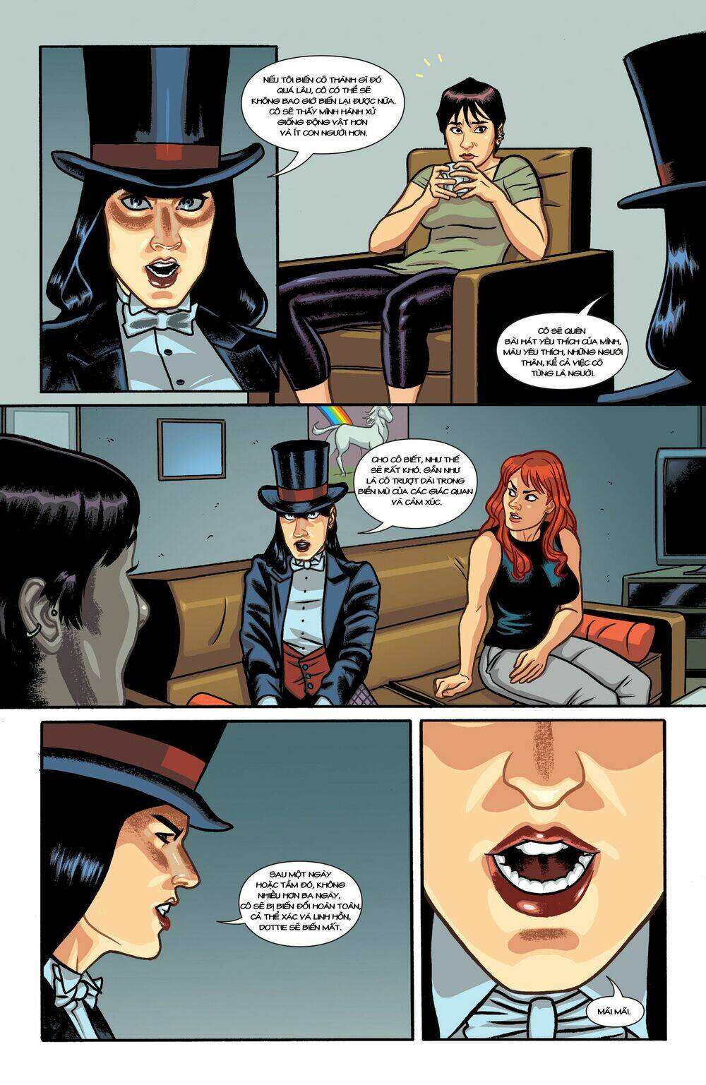 black canary and zatanna - bloodspell chapter 3 20