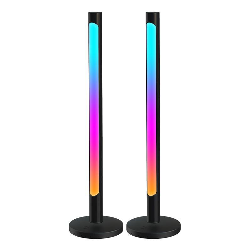Giá thấp nhất rgb pickup bầu không khí ánh sáng máy tính để bàn phòng chơi game bầu không khí phòng ngủ âm nhạc đầy màu sắc kích hoạt âm thanh ánh sáng nhịp điệu âm thanh