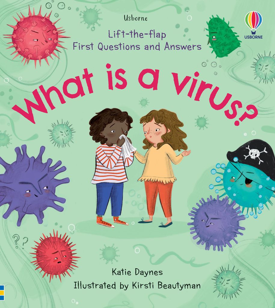 Sách tương tác tiếng Anh: Lift-The-Flap First Questions And Answers What Is A Virus?