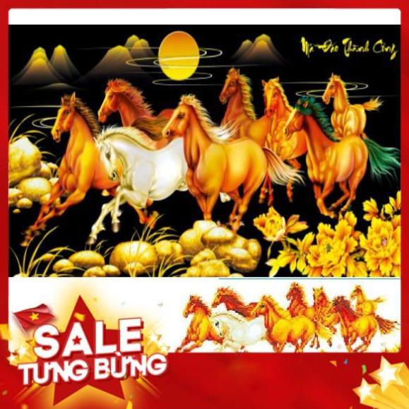 Tranh đính đá mã đáo thành công