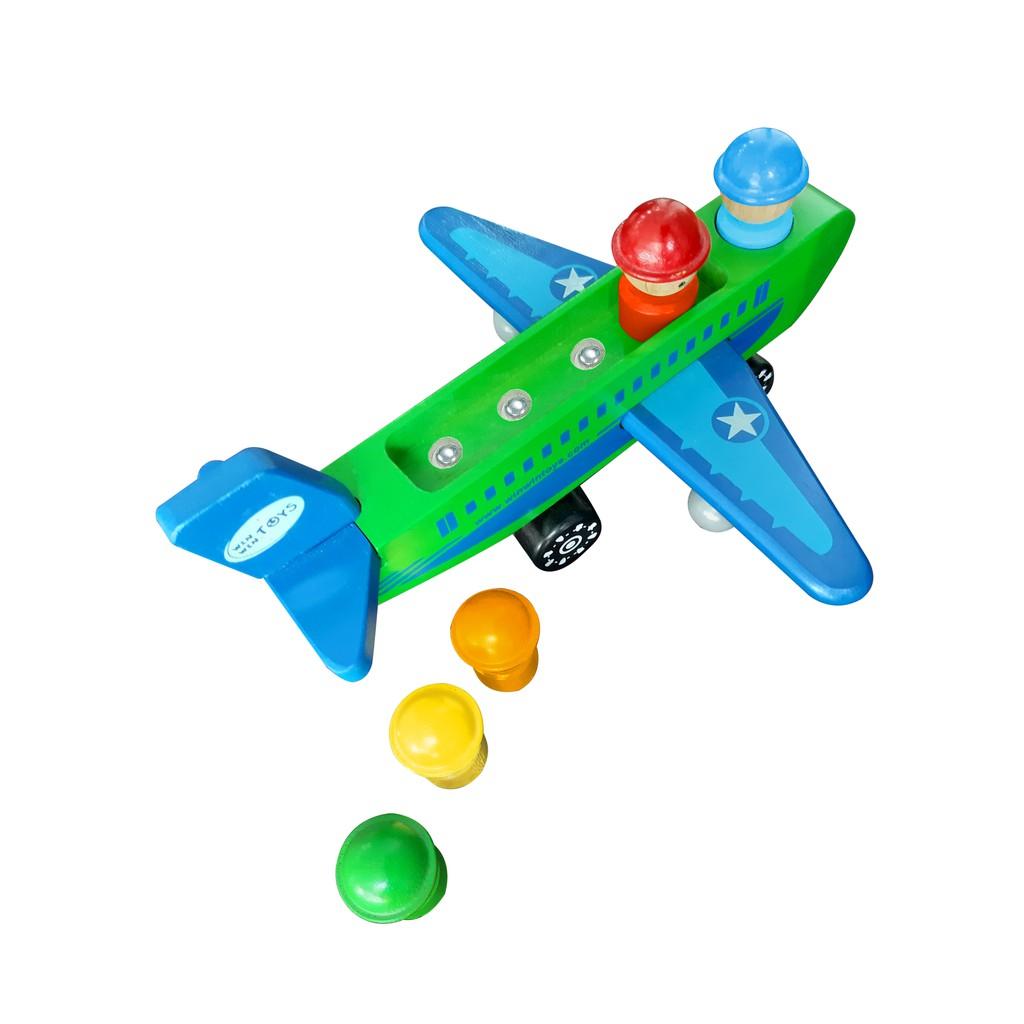 Đồ chơi gỗ Đội bay siêu đẳng | Winwintoys 66472 | Phát triển trí tưởng tượng và sáng tạo | Đạt tiêu chuẩn CE và TCVN