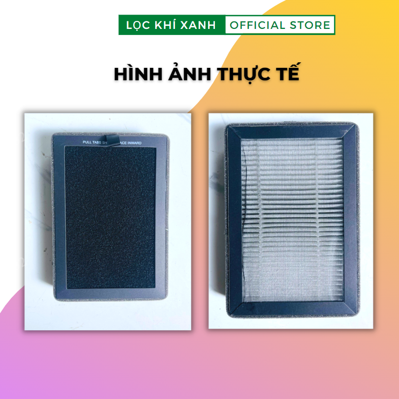 Màng lọc không khí cho máy Levoit LV-H128 . Lõi lọc hepa kết hợp carbon giá rẻ chất lượng cao