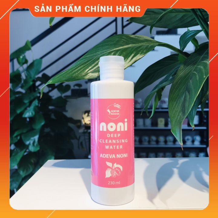 Nước Tẩy Trang Trái nhàu - Làm sạch dịu nhẹ, an toàn cho cả da mụn nhạy cảm 230 ml - Adeva Noni