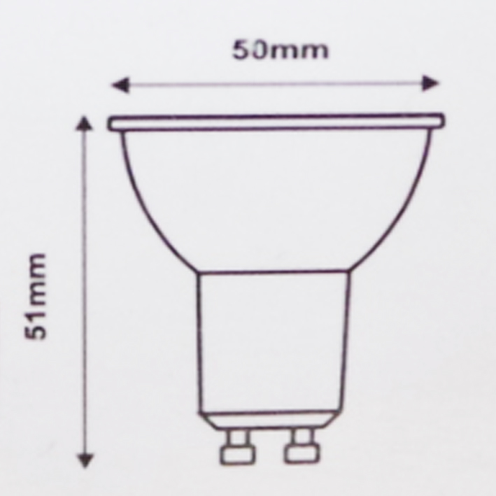 BÓNG ĐÈN LED BÚP GU10 8W 