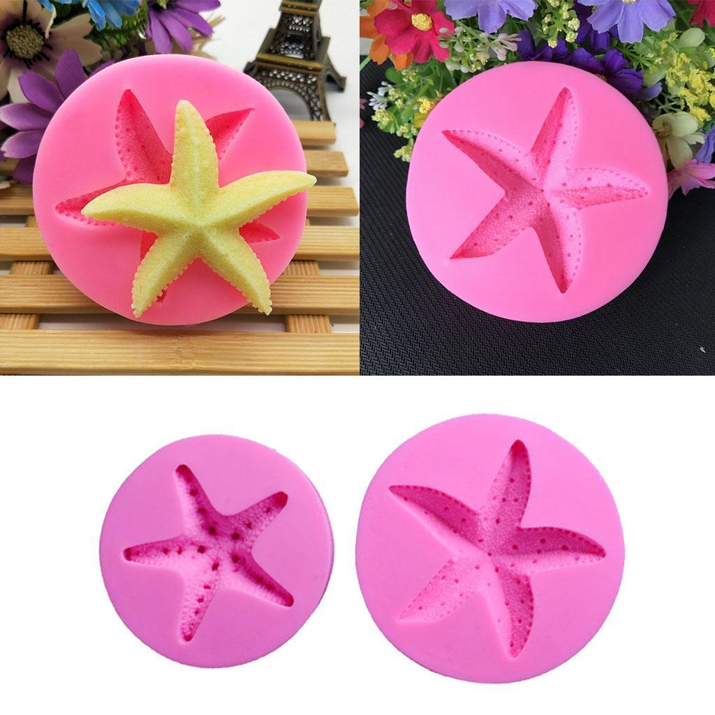 Starfish Silicone Mould Fondant Cake Mold DIY Baking Tool