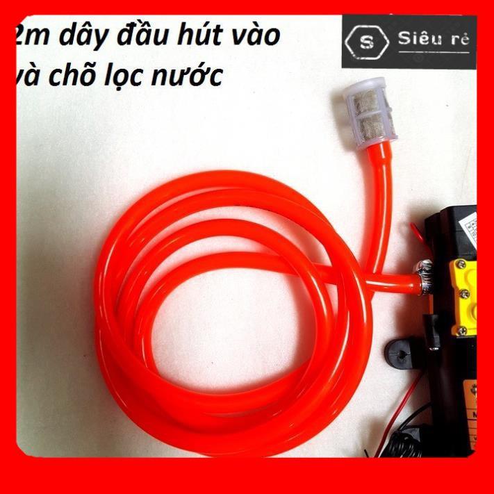 Máy rửa xe mini CỰC MẠNH - máy bơm nước mini 12v - rửa xe đa năng (PD215279)