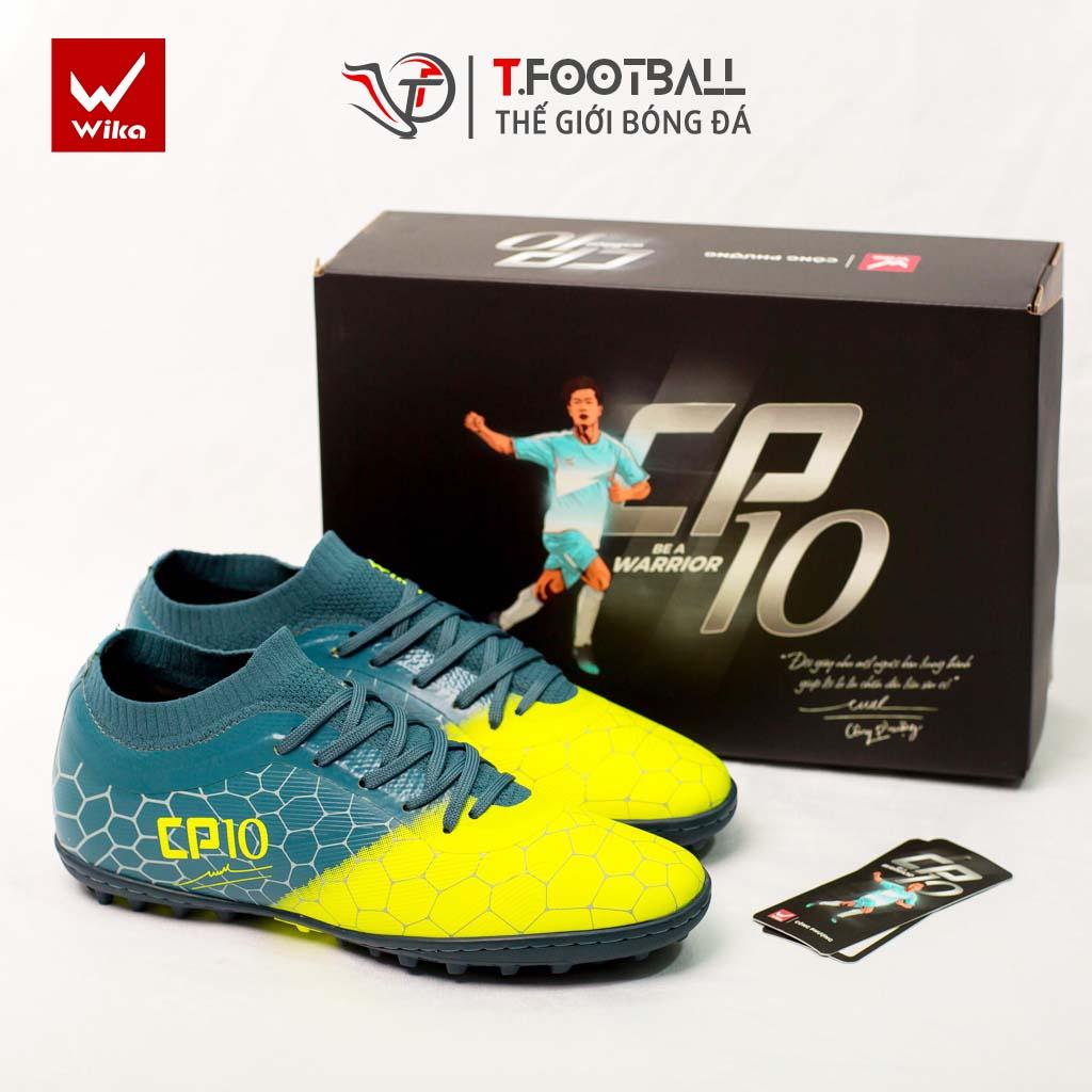Giày Đá Bóng WIKA CP10 Cổ Giày Flyknit Ôm Chân Dẻo Dai Đàn Hồi Tốt