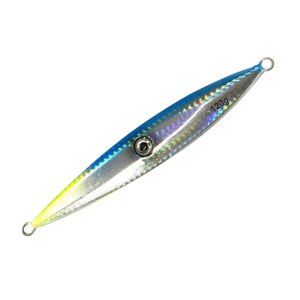1pcs 15.3cm Metal Jigging Fishing Lead Lure Bait for Saltwater Slow Sinking Lures