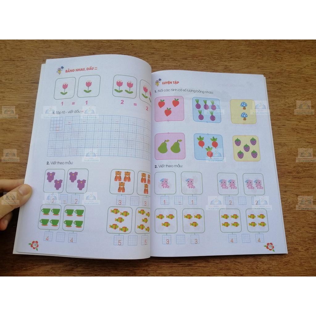 Combo Luyện Đọc, Bé Học Toán, Tập Viết - Hành Trang Cho Bé Chuẩn Bị Vào Lớp 1