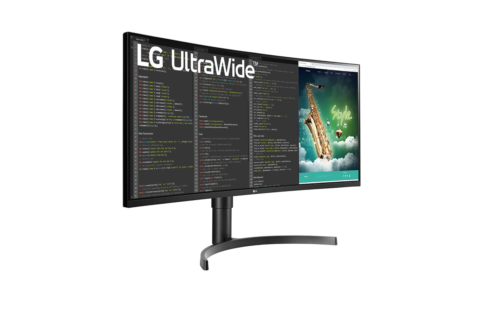 Màn Hình Cong Siêu Rộng Đa Tác Vụ LG 35WN75C-B 21:9 UltraWide QHD (3440 x 1440) 5ms 100Hz VA MaxxAudio (7W) AMD FreeSync - Hàng Chính Hãng