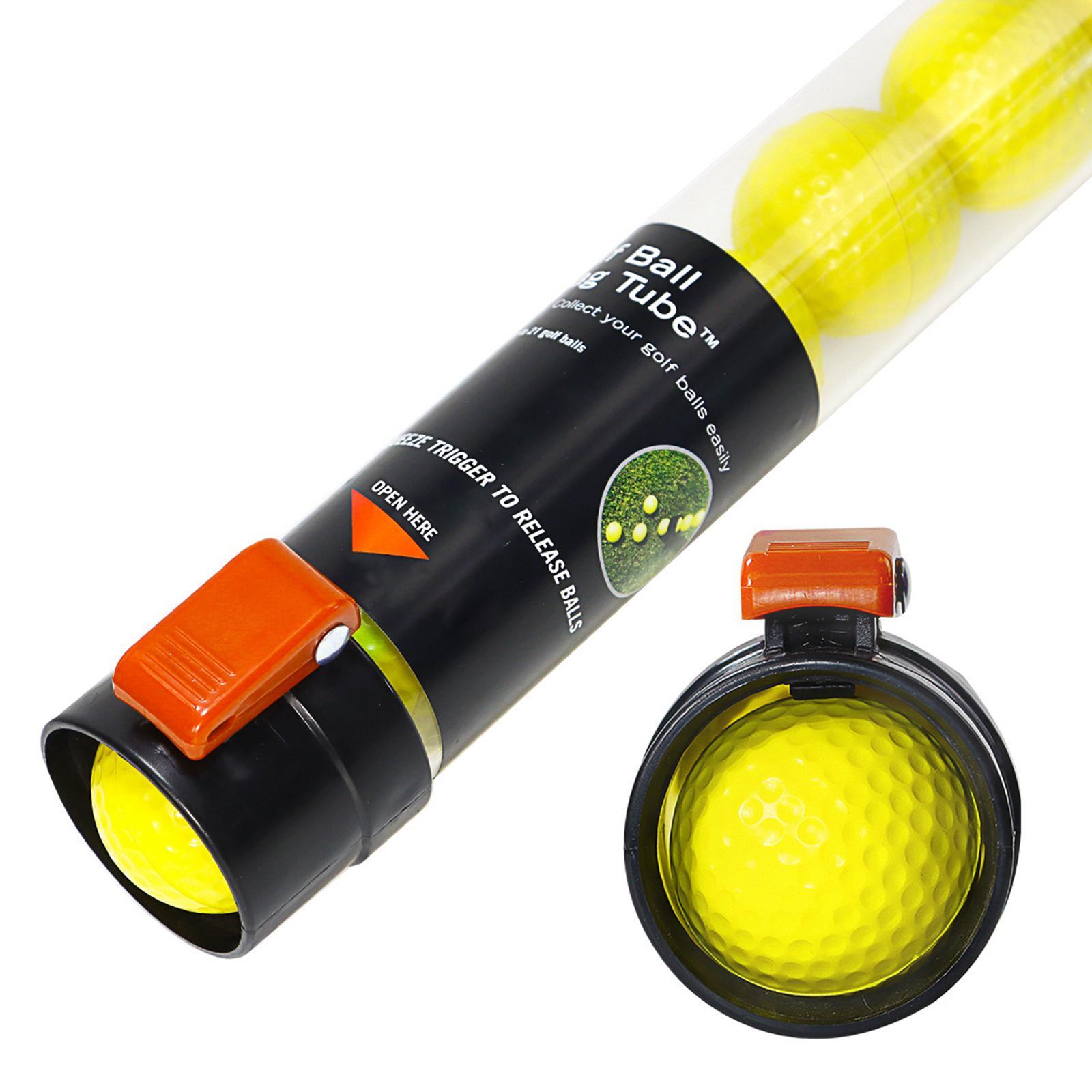Portable Golf Ball Retriever Pick up Sucker Tool Golf Ball Holder Golf Ball Picker Tube