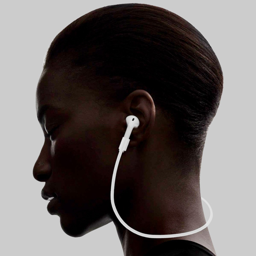 Dây silicon nối tai nghe airpods quàng cổ chống rớt, chống mất