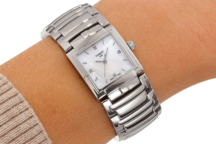 Đồng Hồ Nữ Dây Thép Không Gỉ Tissot T051.310.11.116.00 (23.81 x 23 mm) - Xà Cừ