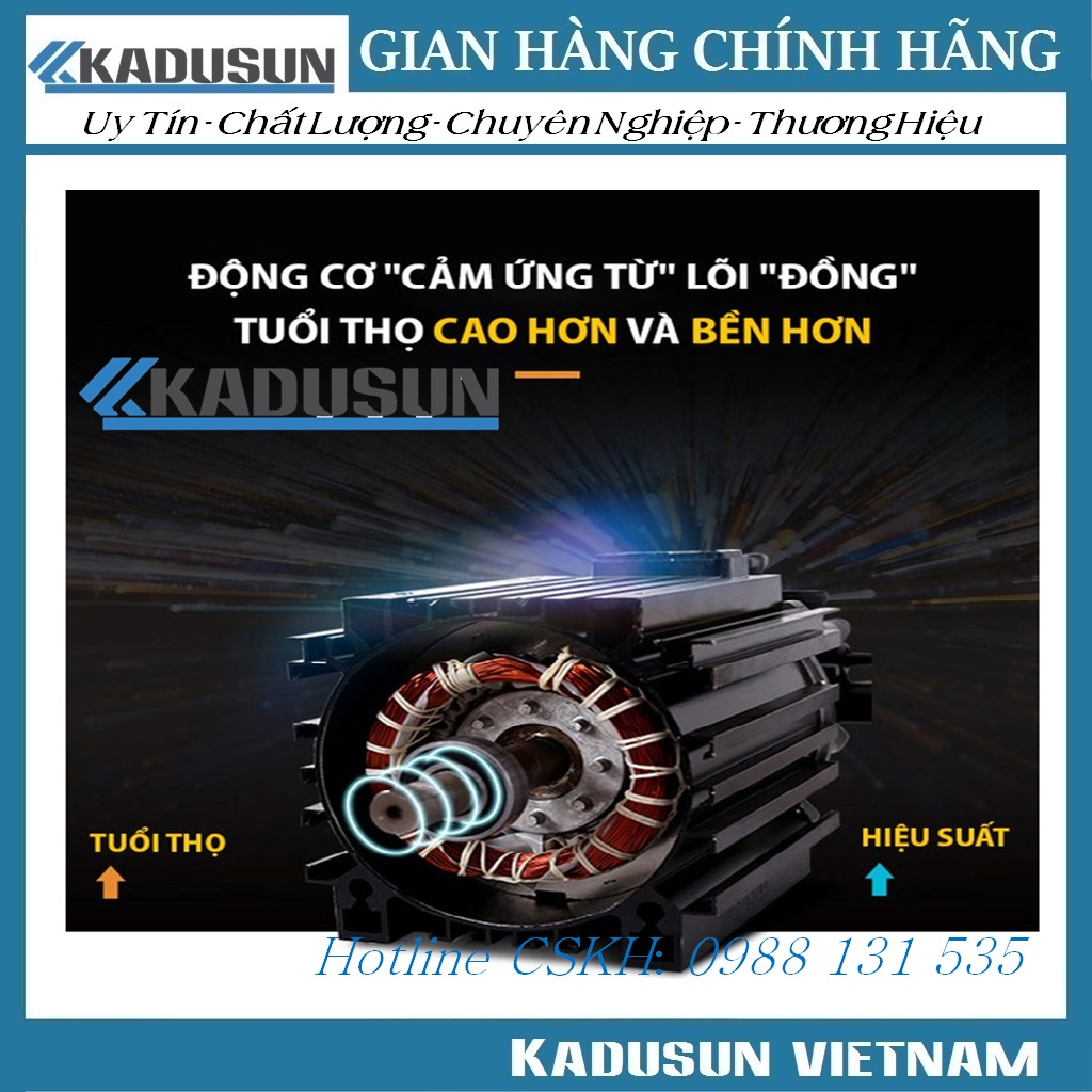 MÁY RỬA XE ÁP LỰC CAO KADUSUN K5-PXR9(Có chỉnh áp)