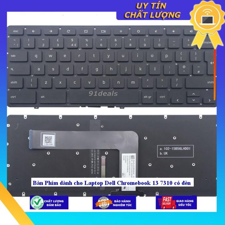 Bàn Phím dùng cho Laptop Dell Chromebook 13 7310 có đèn - Hàng chính hãng MIKEY2441