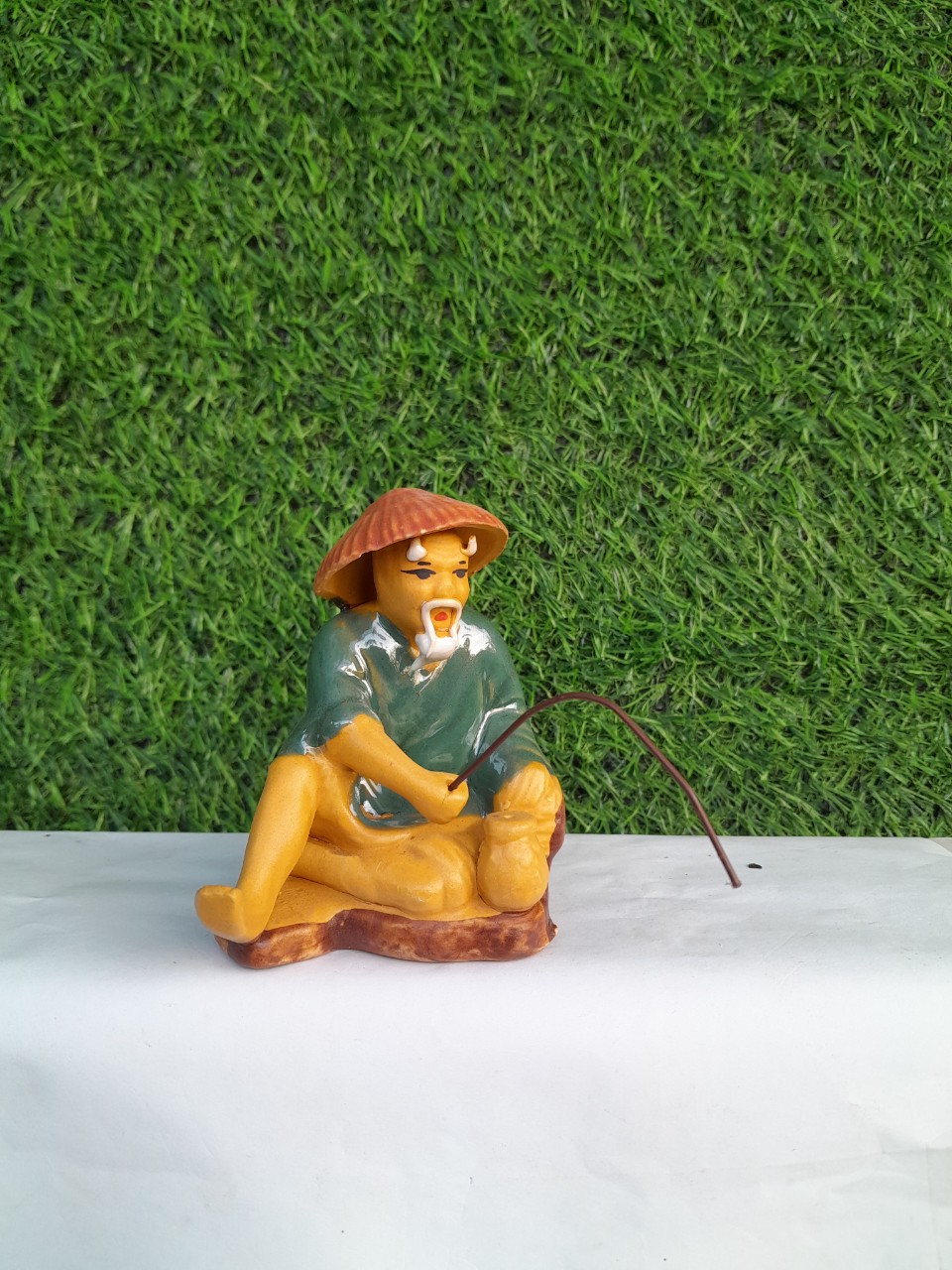 Tượng Ông Lão Câu Cá – Vọng Câu – Tượng Câu Cá – Tượng Derco – Tượng Trang Trí MiNi