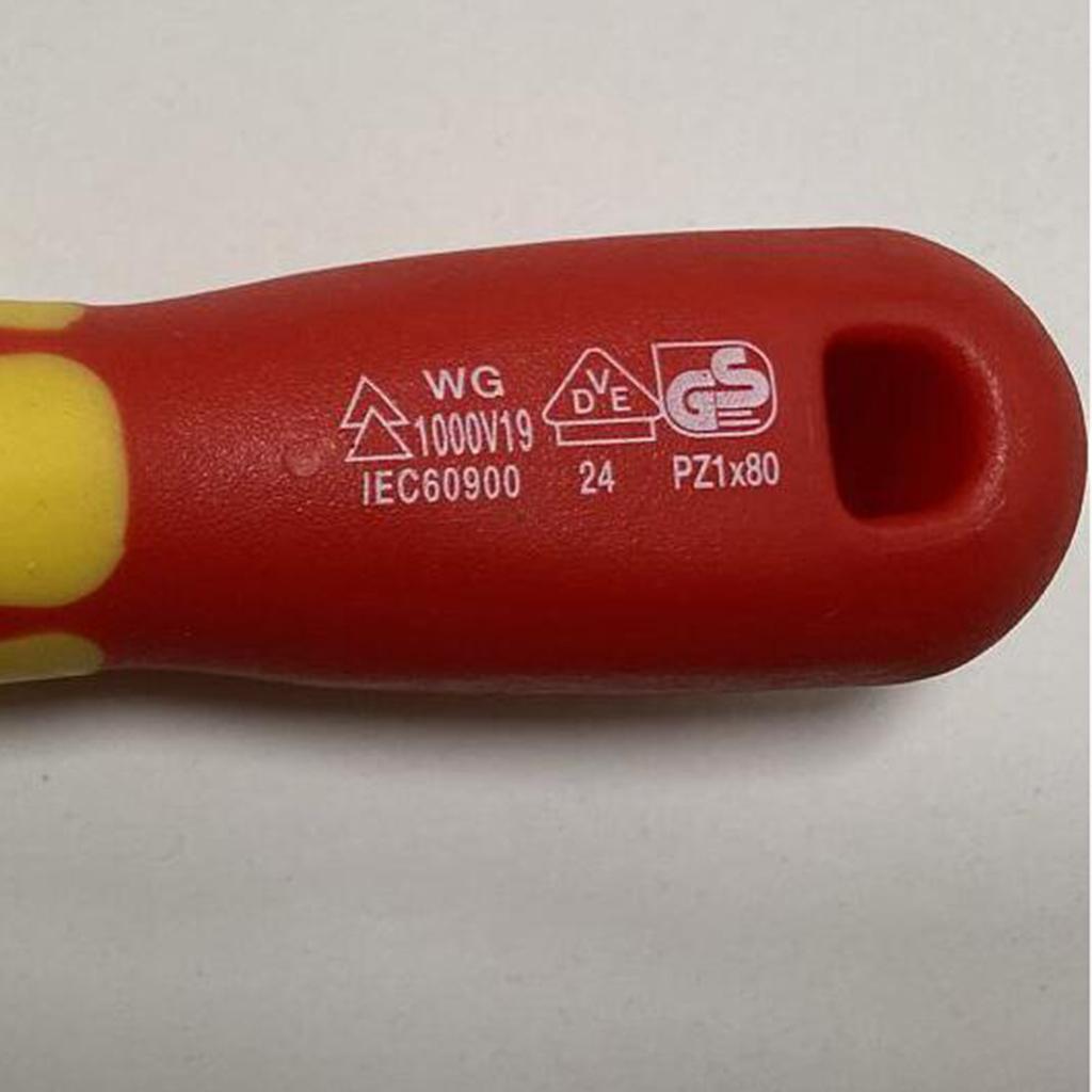 2 Pcs 1000V Insulated Screwdriver Electrician Precision Hand Tool 5.5mm