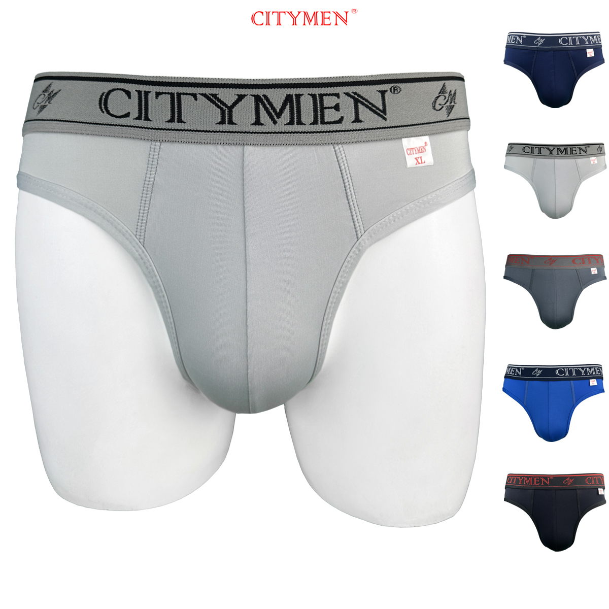 Combo 4 Quần Lót Nam vải lạnh co giãn 4 chiều lưng CITYMEN cao cấp, đồ lót - LMTK-CTMAL