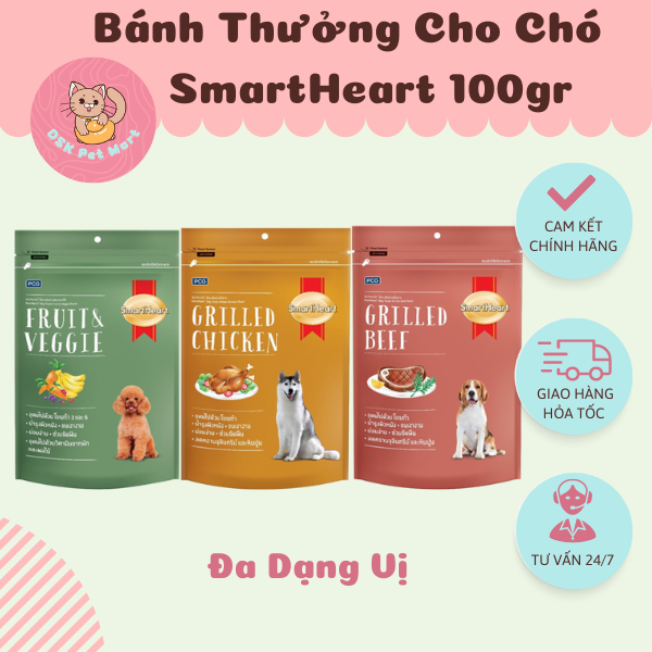 Bánh Thưởng Cho Chó - SmartHeart Treats