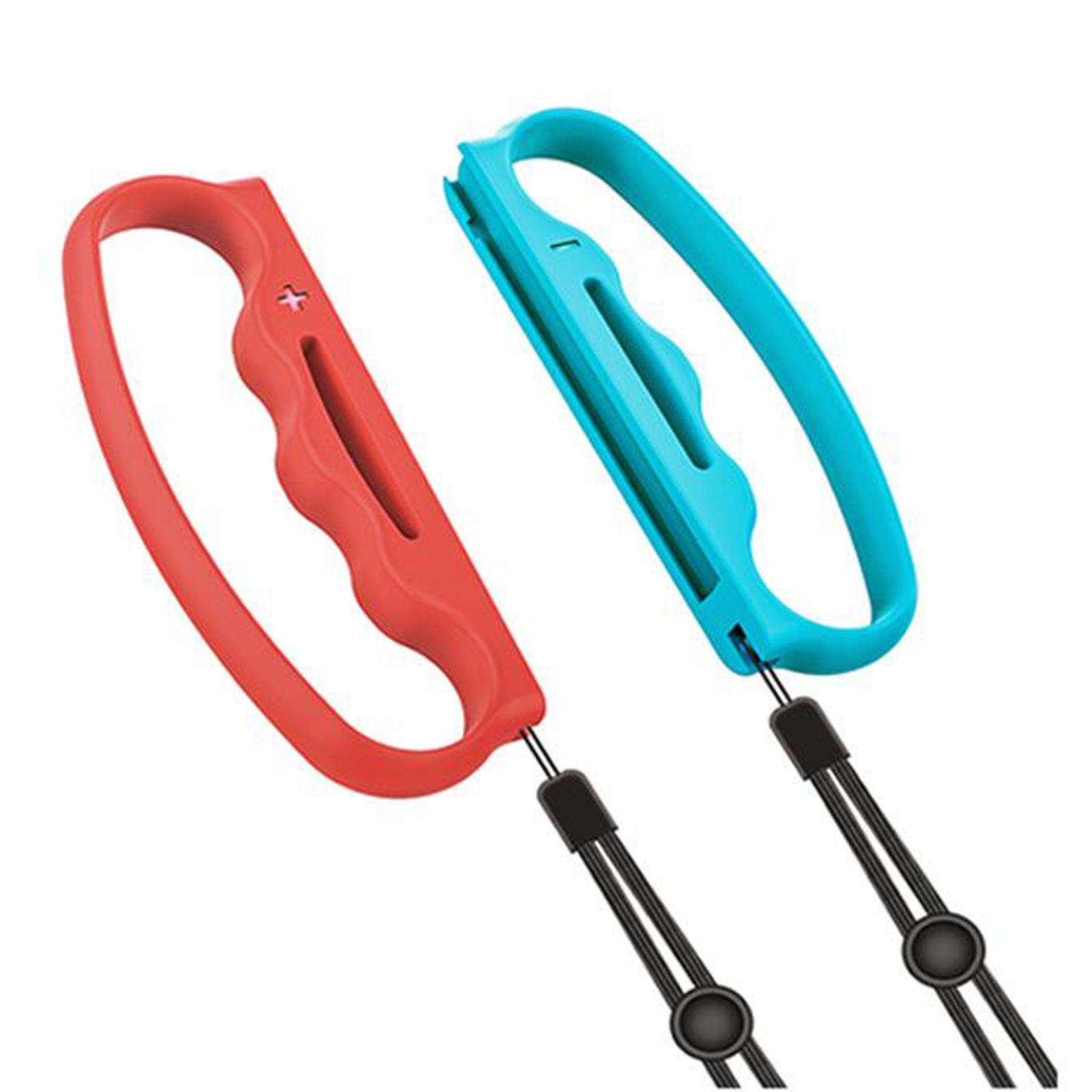 Boxing Grip for Nintendo Switch Joy-Con Fitness Boxing Game，Fit Boxing Clasp Accessories Handle for Adults and Children, 2 Packs
