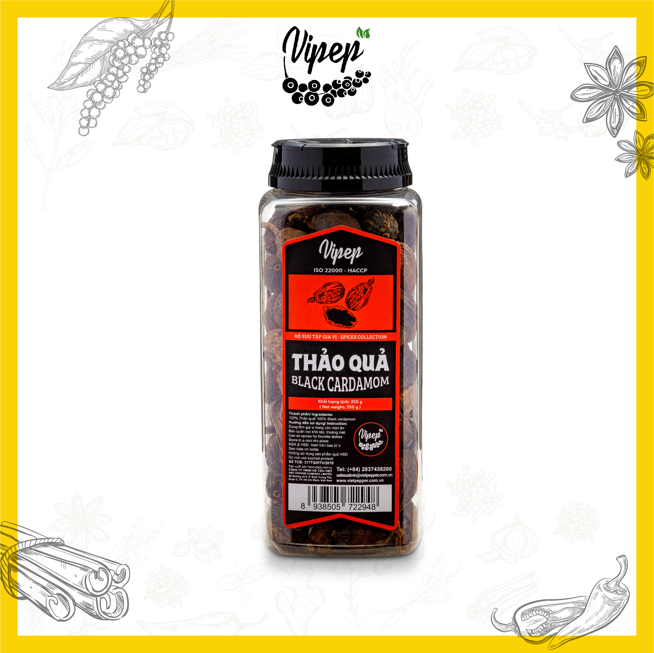 Thảo Quả Vipep 350gr