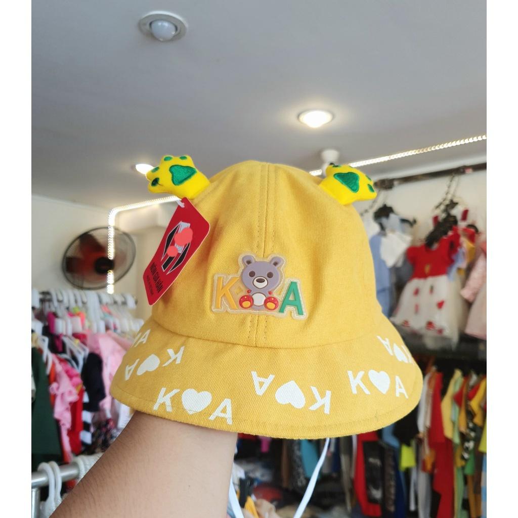 Mũ nón che nắng cho bé 2-5 tuổi hình hoạt hình dễ thương Hàng Quảng Châu cao cấp