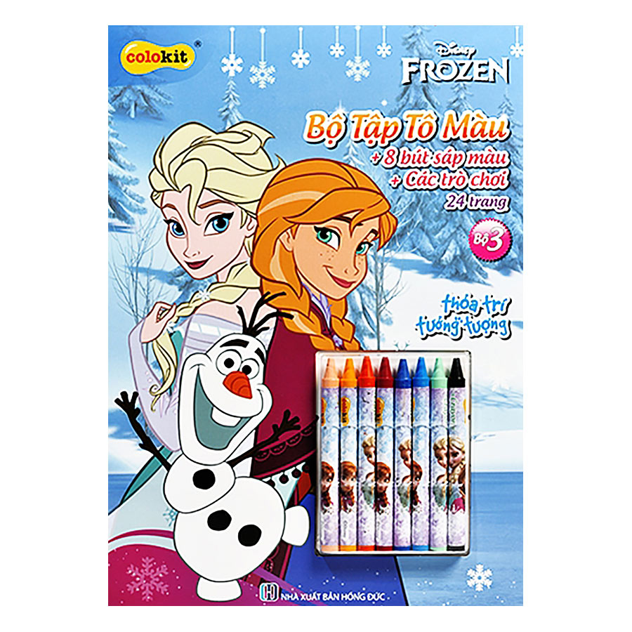 Bộ Tập Tô Màu Frozen Thiên Long CB-C021/FR