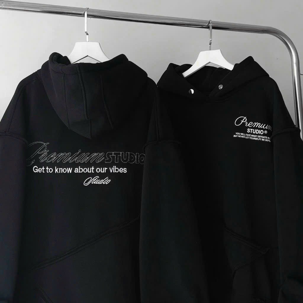 Áo Khoác Local Brand Dây Kéo Form Rộng Xanh Rêu NEVERTHAT [ nam nữ mặc ], áo hoodie cặp đôi