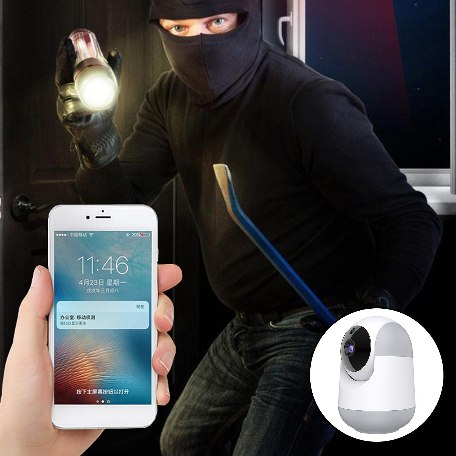 Wireless WiFi Camera 1080P  2-Way Audio Indoor Monitor for  Nanny