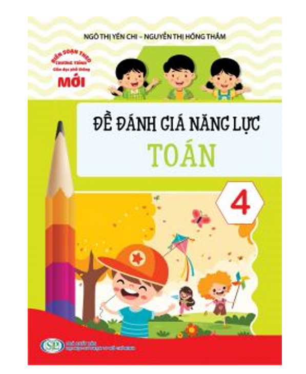 Sách - Đề đánh giá năng lực Toán 4 (KP)